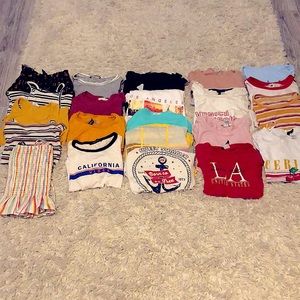 20 plus tank top/t-shirt bundle. Great Brands!